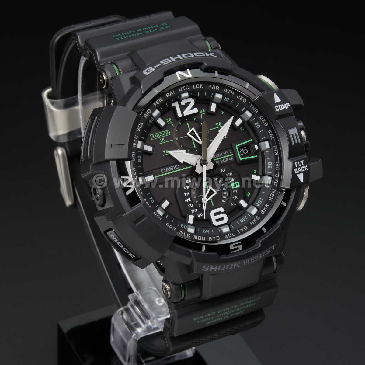 G-SHOCK】GW-A1100-1A3JF：ミワヤ本店オンラインショップ
