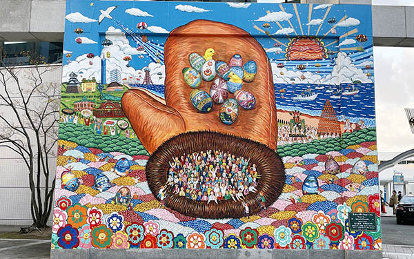 TNC 壁画プロジェクト – Miyazakingdom – 壁画とライブペイントの