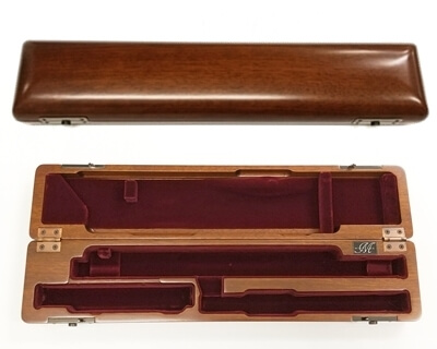 フルートケース 木製【H管用】 | ミヤザワフルート