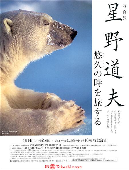 巡回写真展のお知らせ 星野道夫 悠久の時を旅する（ジェイアール名古屋