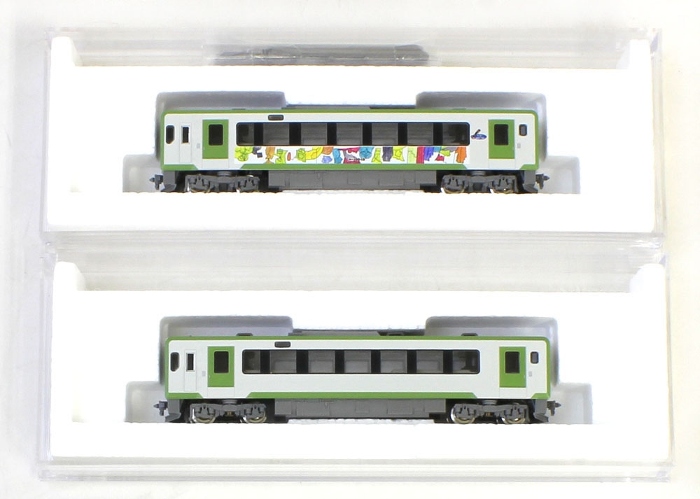 キハ100形（釜石線全線開業70周年記念ラッピング）セット（2両