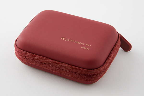 ステーショナリーセット/文具セット｜XSステーショナリーキット えんじ