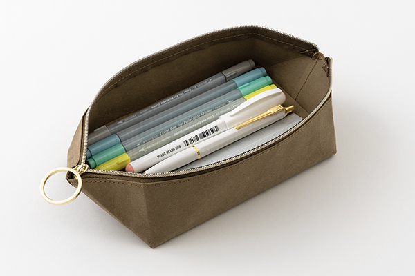 ポーチ｜ペンポーチ（筆入れ）｜ペントレーポーチ 茶(41842006