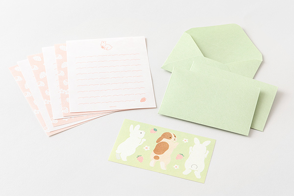 ウサギで封する もぐもぐレター(86934006)｜ミドリオンラインストア