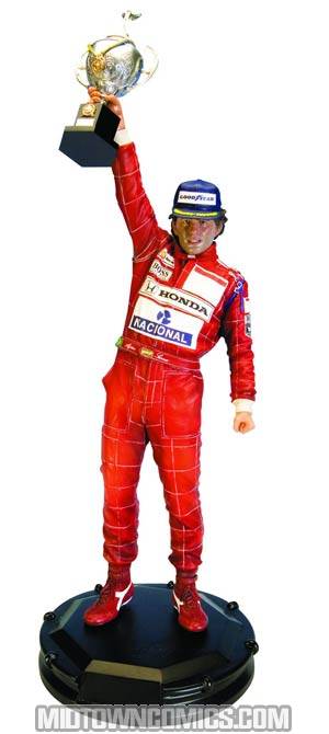 Ayrton Senna 50th Anniversary Fine Art Statue - Midtown Comics