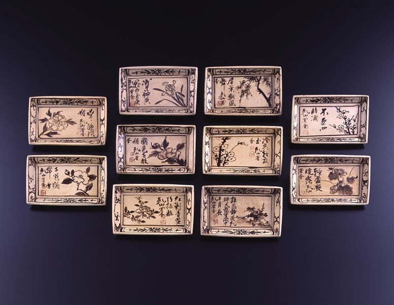 乾山銹絵絵替長平皿 - MIHO MUSEUM