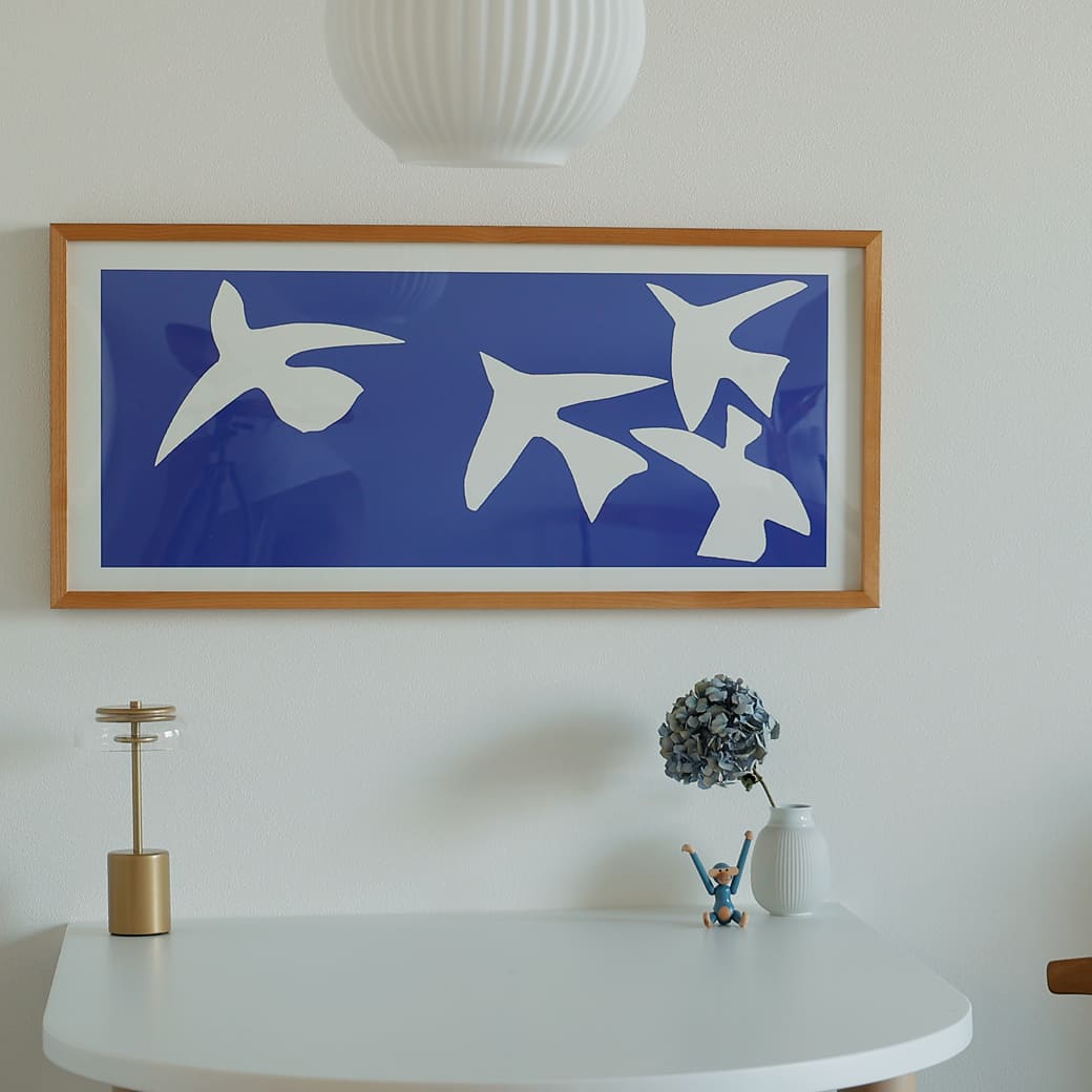 マティス 青い鳥 アートポスター 北欧インテリア 北欧ナチュラル