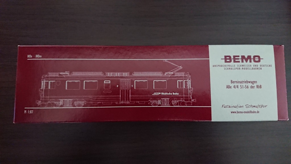BEMO 1269 124 RhB ABe 4/4 54 Hakoneが到着♪ – 蜜柑箱
