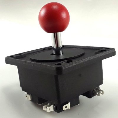 MikesArcade.com - Red Ball 4-way Joystick (Short)
