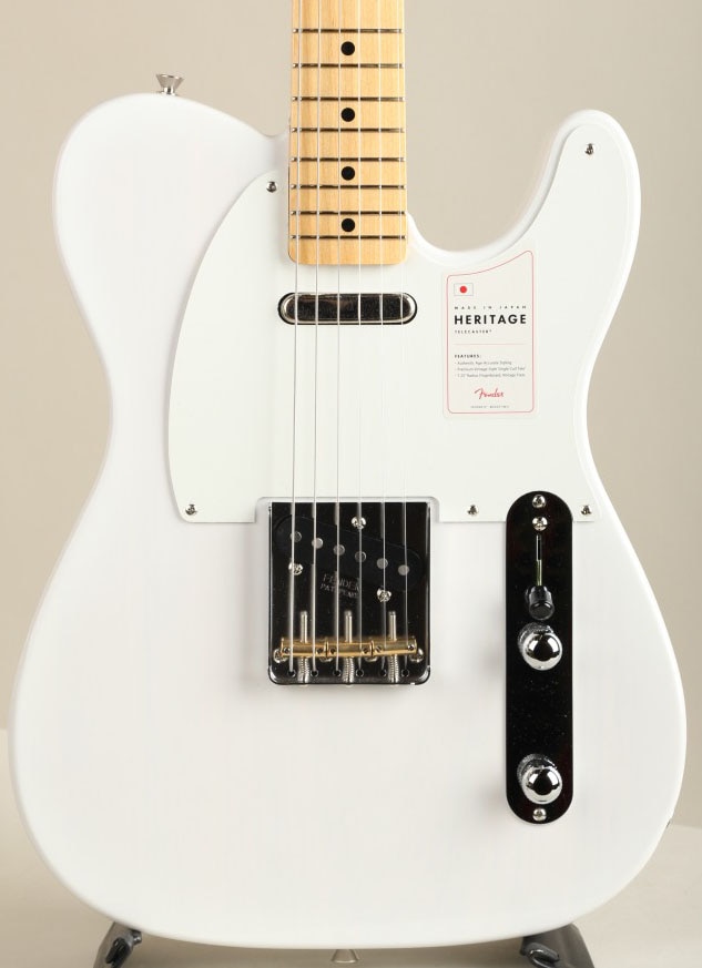 Made in Japan Heritage 50s Telecaster MN White Blonde【S/N