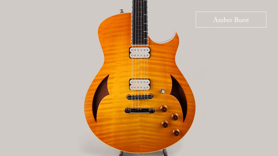 Marchione Guitars Semi Hollow 59 Burst Deluxe Miki 200th Anniversary