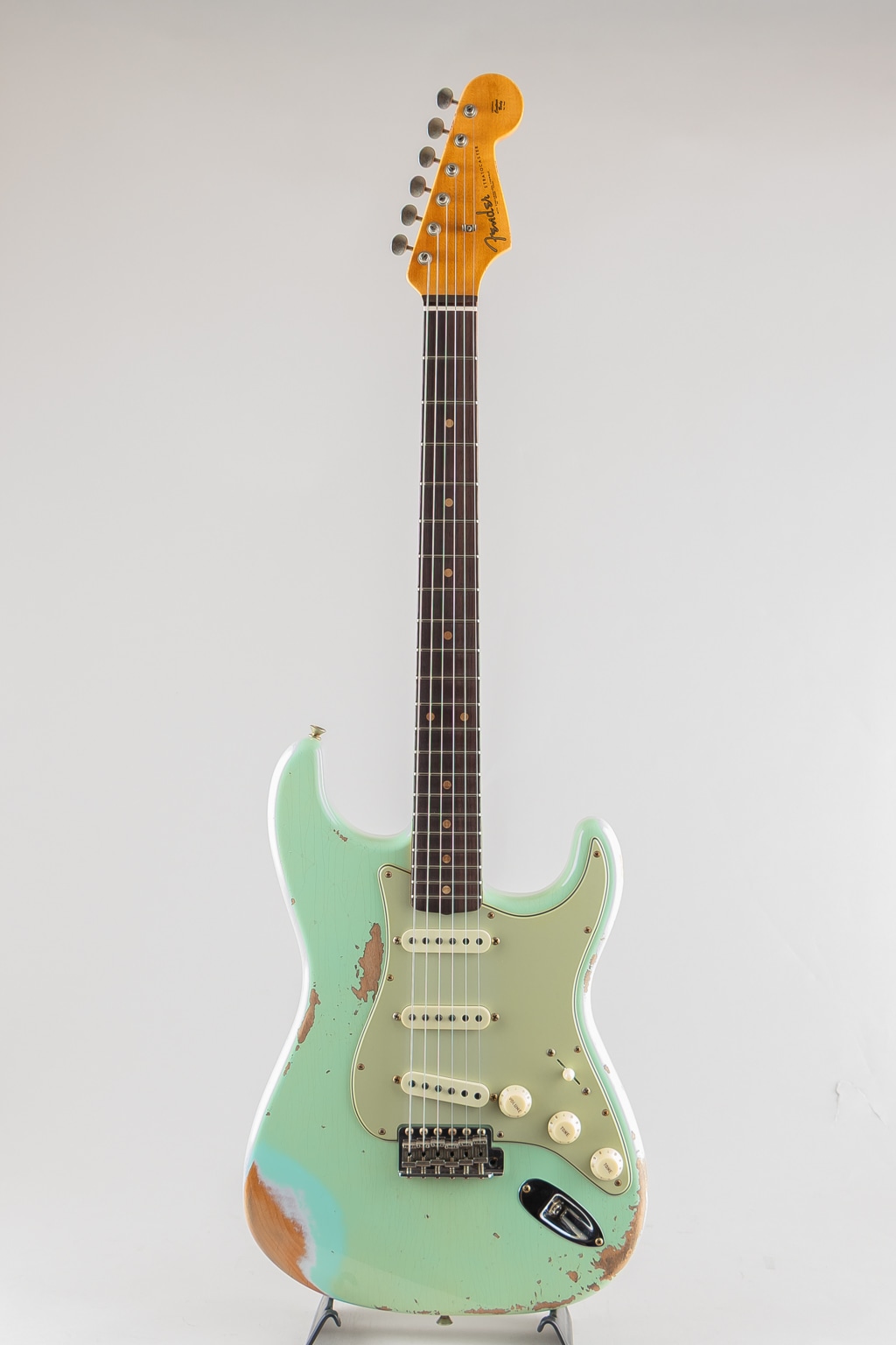 W25 Limited 1962 Stratocaster Heavy Relic/Aged Surf Green: エレキ