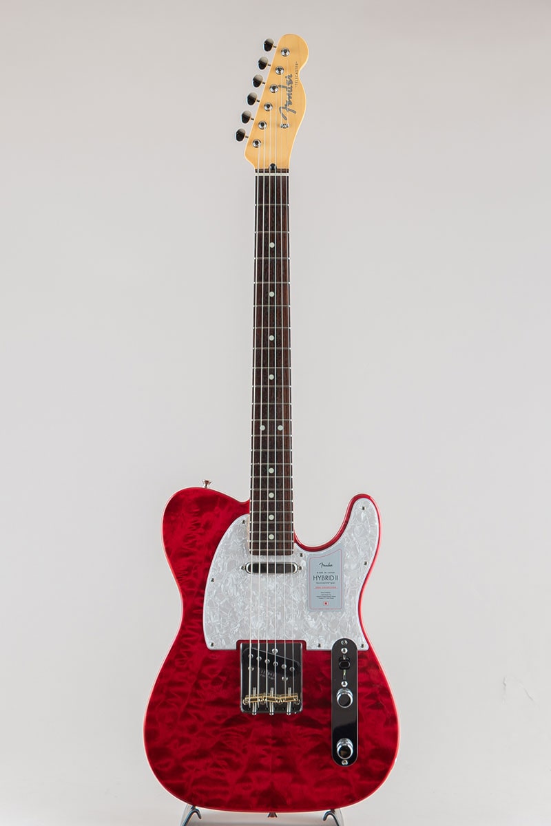 2024 Collection Made in Japan Hybrid II Telecaster/Quilt Red Beryl