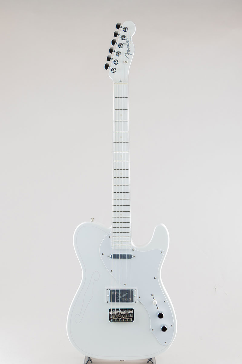 SILENT SIREN Telecaster/Arctic White/Maple Fingerboard: エレキ