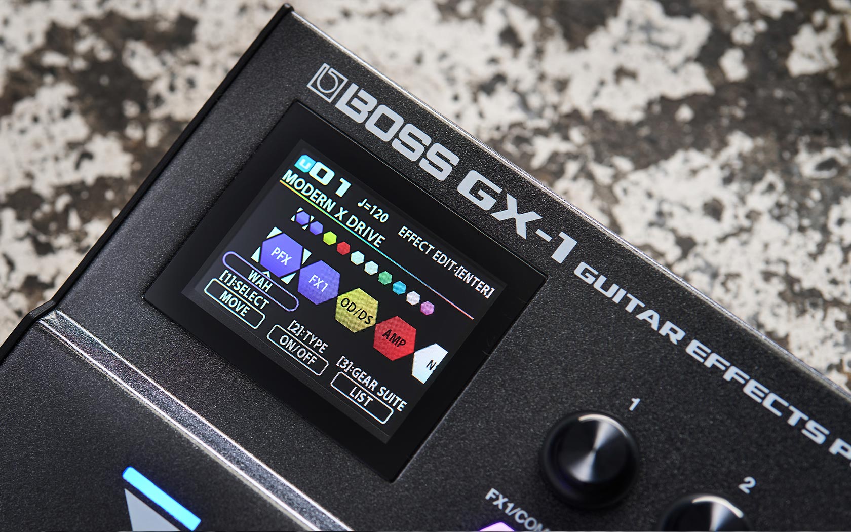 GX-1 Guitar Effects Processor: エフェクター｜三木楽器公式通販サイト