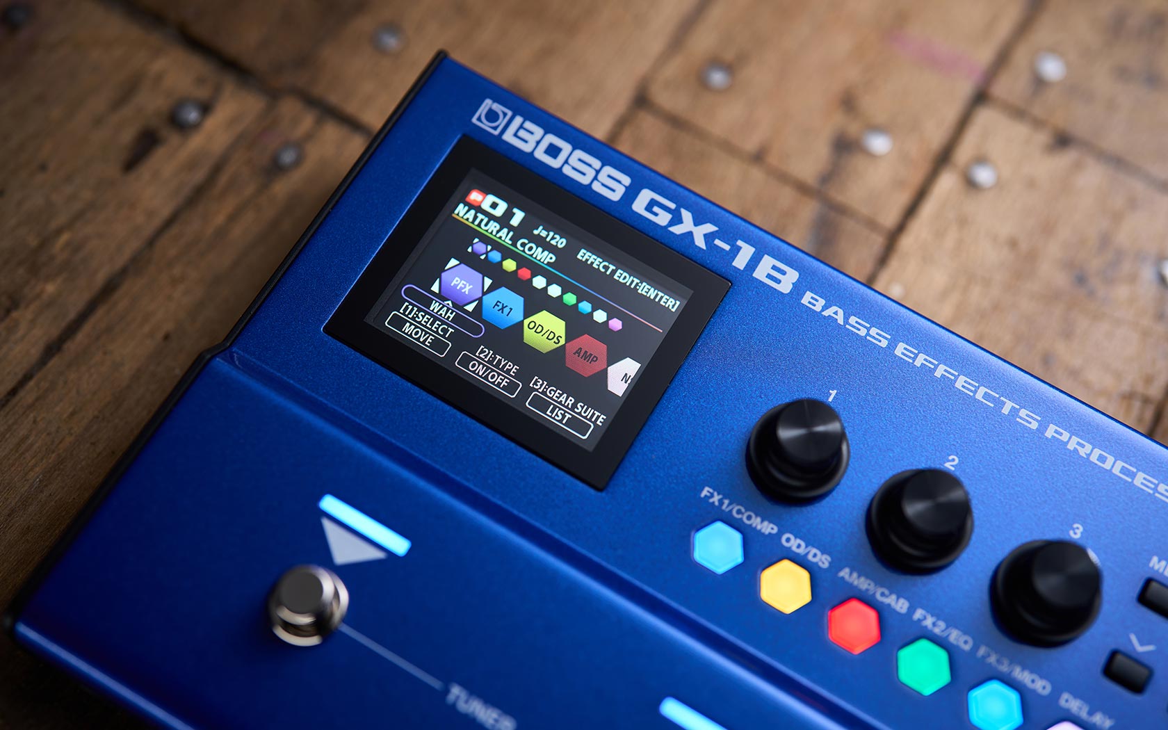 GX-1B Bass Effects Processor: エフェクター｜三木楽器公式通販サイト