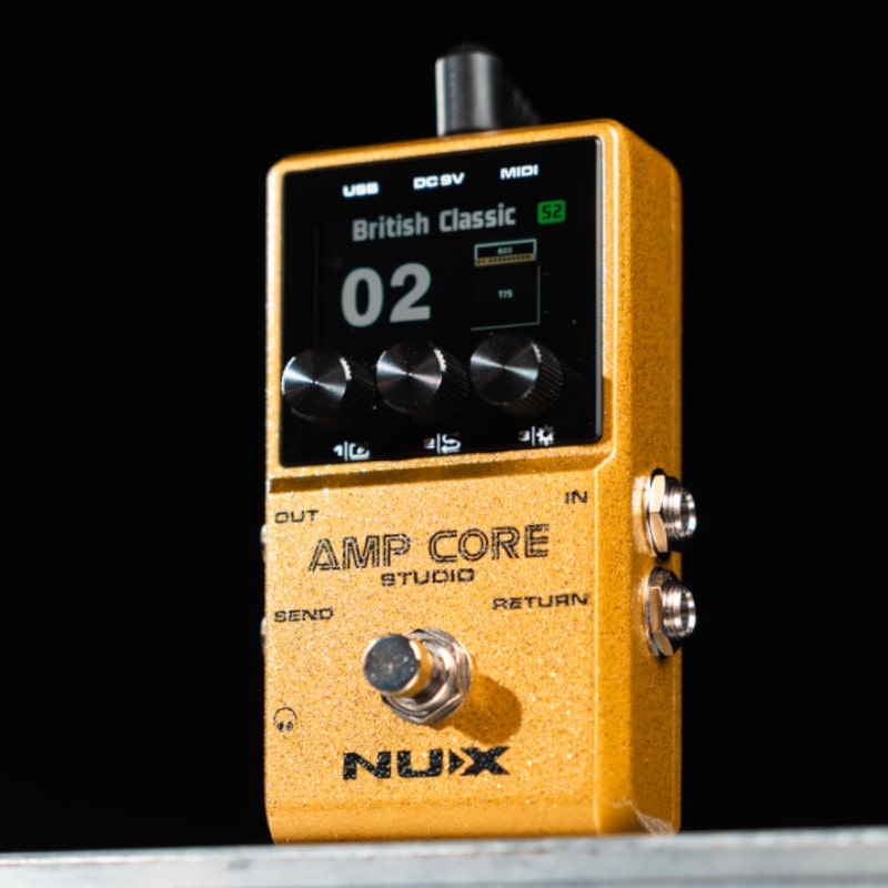 NUX Amp Core Studio Amp Modeler & IR Pedal: エフェクター｜三木楽器