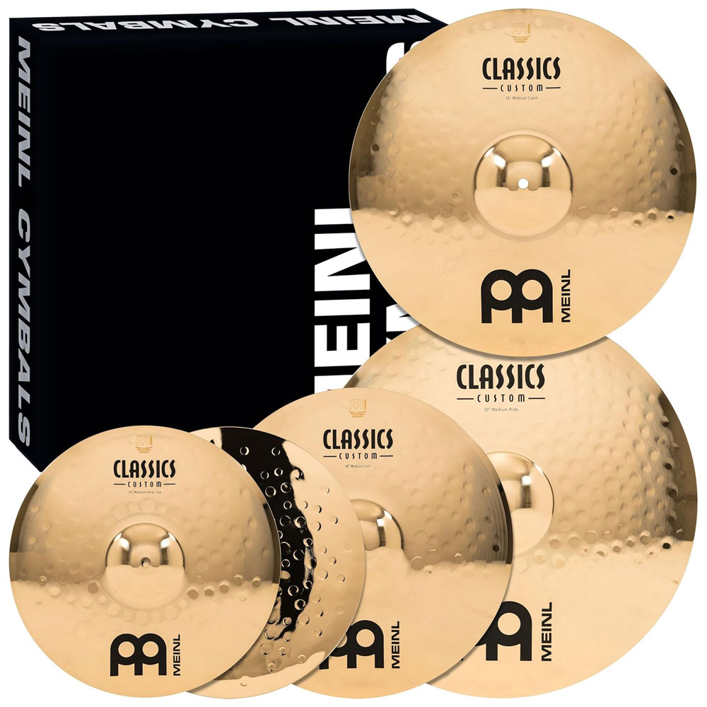 MEINL シンバルセット Classics Custom Brilliant Series 14 Hihat/ 16