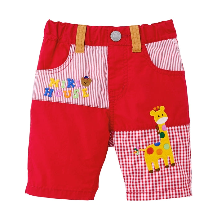 ミキハウスベア6分丈パンツ – ミキハウスオフィシャルサイト