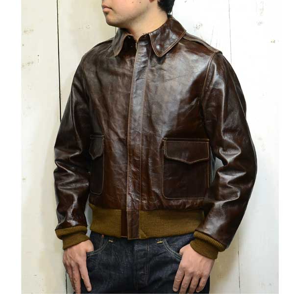 BUZZ RICKSON'S(バズリクソンズ)ROUGHWEAR Type A-2 レザージャケット