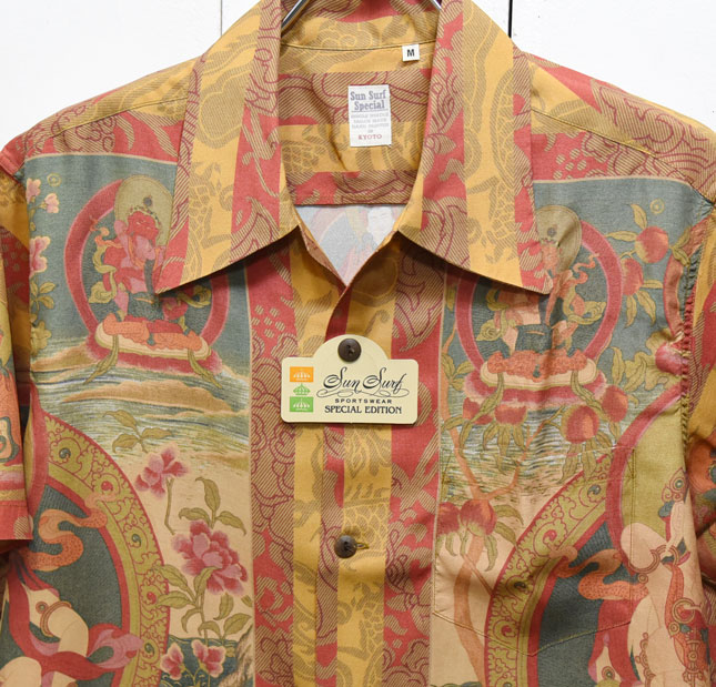 SUNSURF】サンサーフ『MANDALA/曼荼羅』復刻スペシャル半袖アロハ