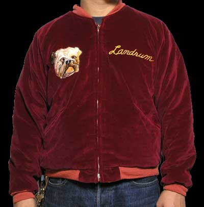 テーラー東洋スペシャルスカジャン「ブルドック(BULLDOG)×虎(TIGER