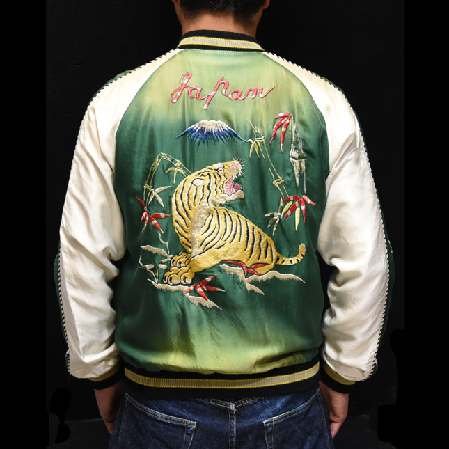 テーラー東洋スカジャン【Roaring Tiger×Dragon】サテンスカ