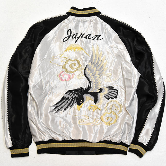 テーラー東洋スカジャン【BLACK EAGLE×TANGLED DRAGONS】リバーシブル