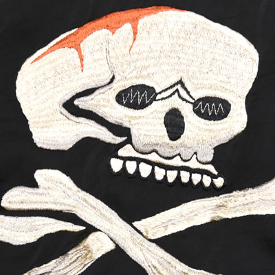テーラー東洋スカジャン・港商SPECIAL EDITION「BLOODY SCULL」NO-867