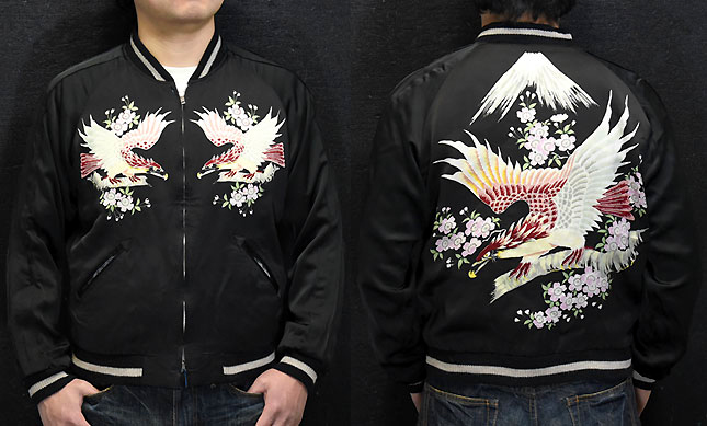 東洋スカジャン・港商SPECIAL EDITION「DRAGON×EAGLE PRINT」NO-897