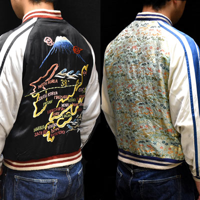 テーラー東洋スカジャン「港商 KIMONO CLOTH」スペシャルアセテート