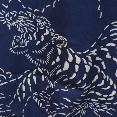 テーラー東洋スカジャン・港商SPECIAL EDITION「INDIGO TIGER