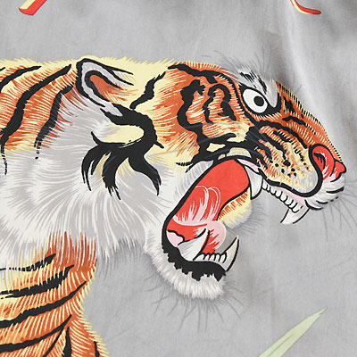 東洋スカジャン・港商SPECIAL EDITION「SPIDER×TIGER PRINT」NO-946