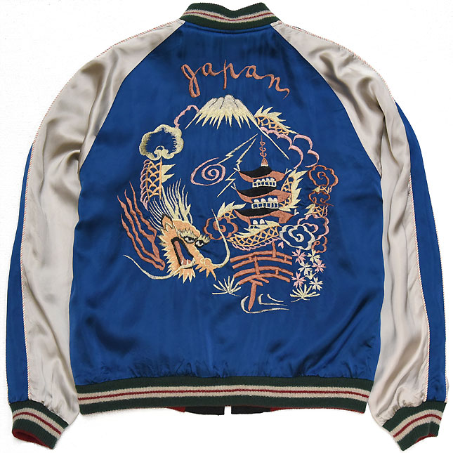 東洋スカジャン・港商SPECIAL EDITION「DRAGON & LANDSCAPE×DRAGON」NO