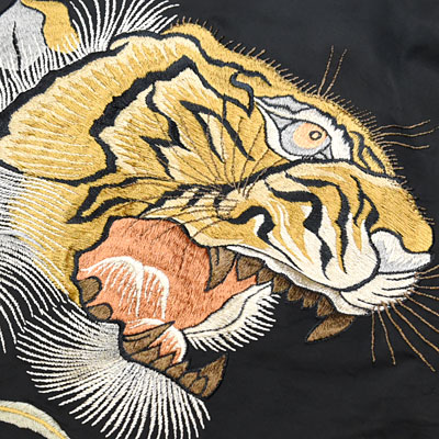 東洋スカジャン・港商SPECIAL EDITION「TIGER HEAD×ROARING TIGER