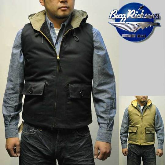 WILLIAM GIBSON(ウイリアムギブソン)by BUZZ RICKSONS・フライトベスト