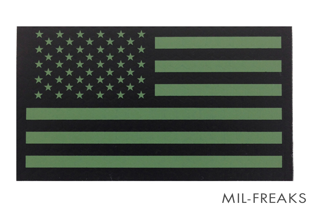 BritKitUSA US アメリカ国旗 IR パッチ Law Enforcement 