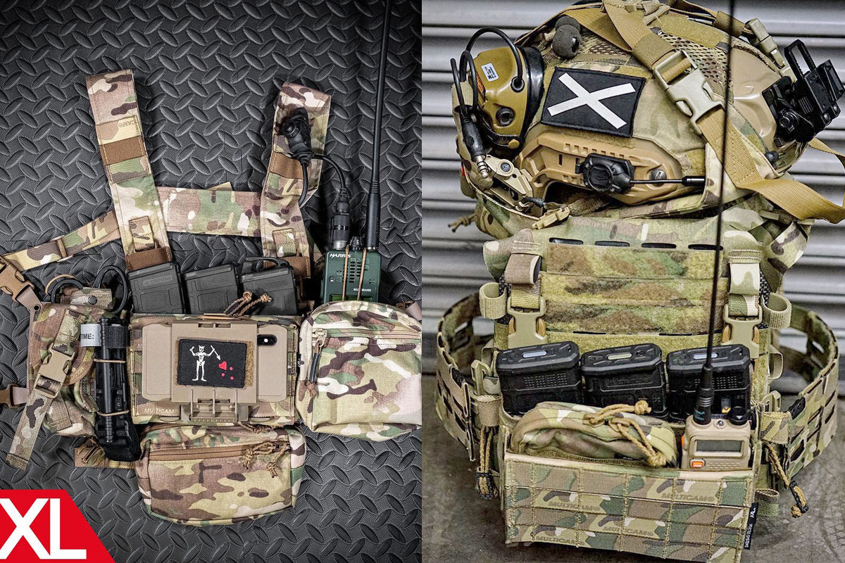 AXL Full MOLLE EUDパネル For Spiritus Micro Fight Chassis カラー