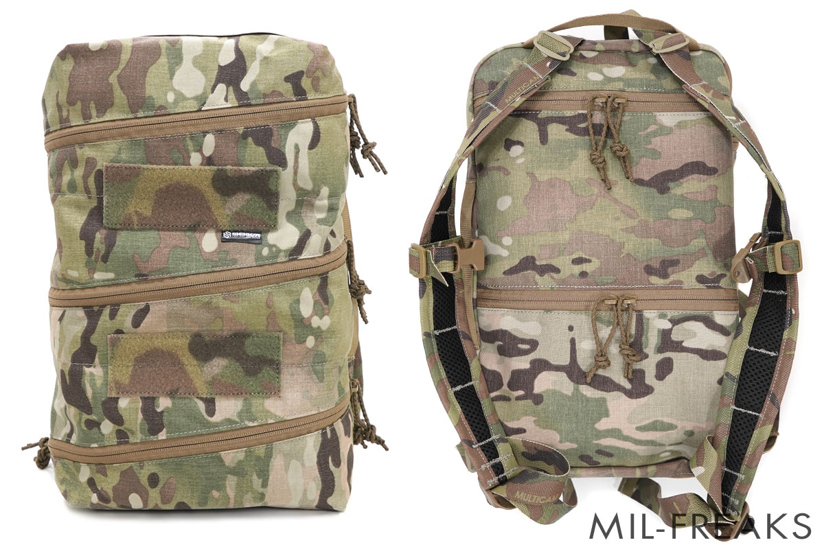 SHEKKIN GEARS Spiritusタイプ Delta Bag バックパック マルチカム