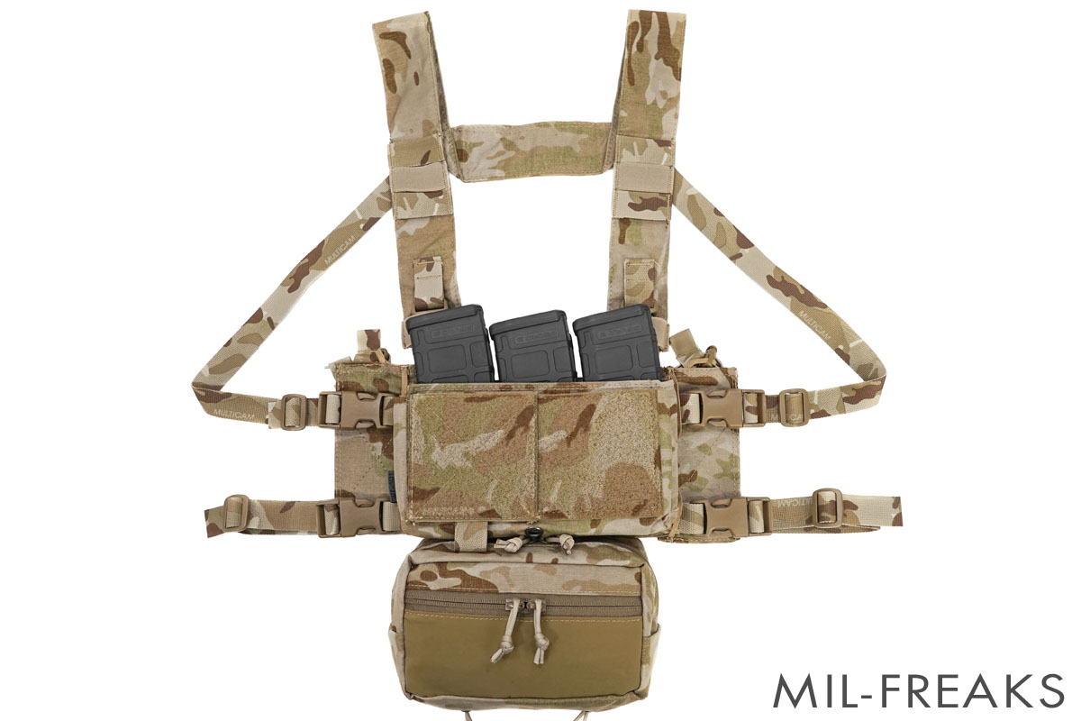 TMC Spiritusタイプ Micro チェストリグ フルセット ウッドランド