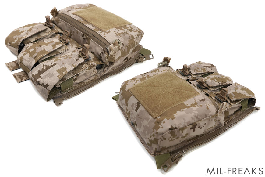 TMC Ferroタイプ BackPanelBanger プレートキャリア ZIP バックパネル