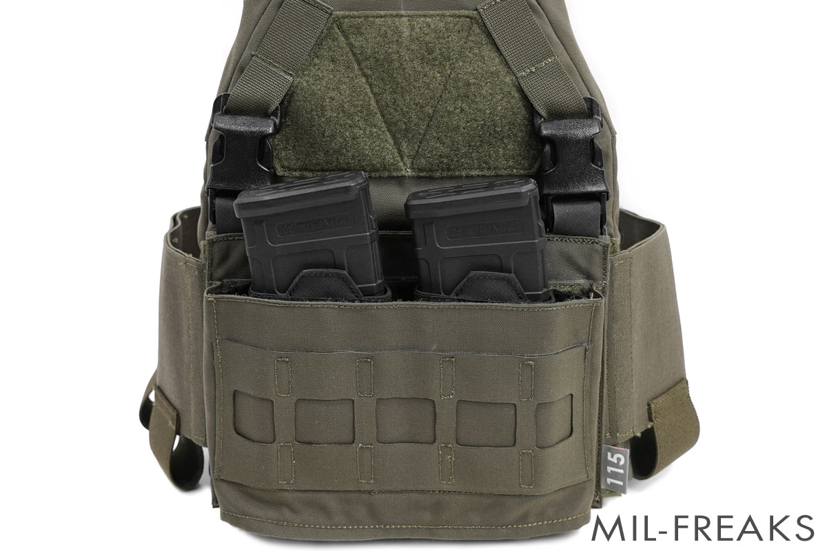 x115xTAYLOR C21 “BLACK JACK” チェストリグ レンジャーグリーン