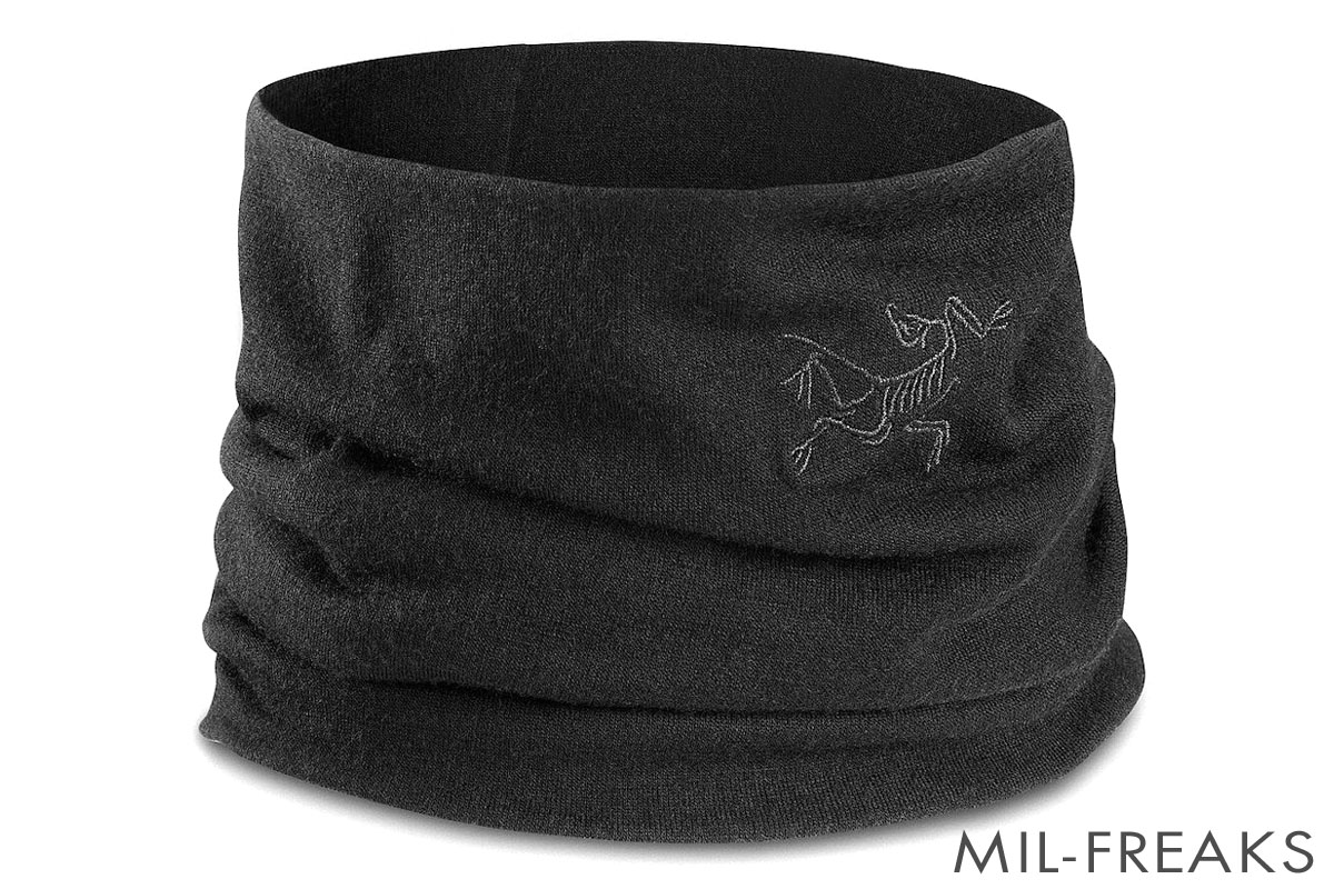 Arc'teryx LEAF Cold WX ネックゲイター AR Wool ブラック