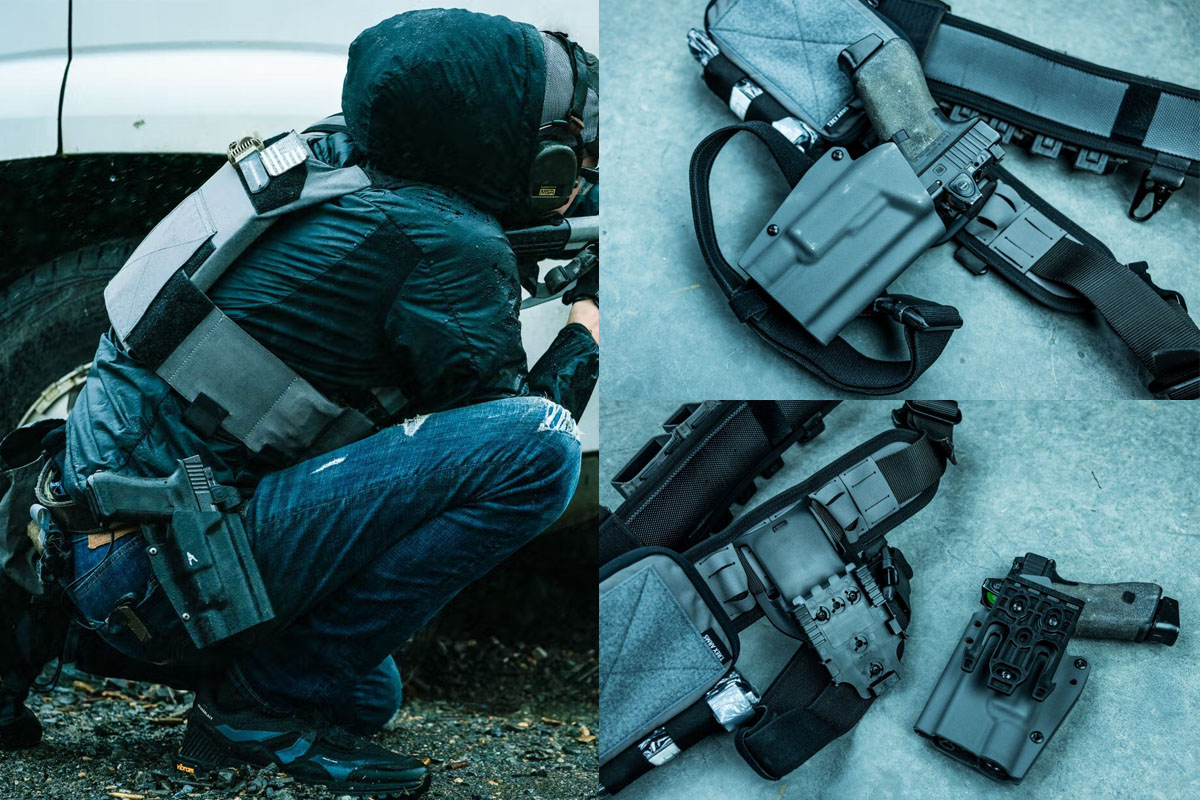 T.REX ARMS Light-Compatible Ragnarok ホルスター マルチカムブラック