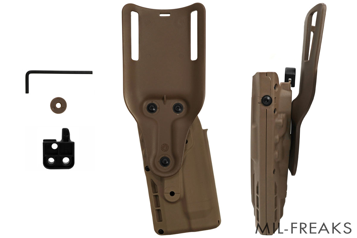 TMC Safarilandタイプ 7378 7TS ALS ホルスター Glock 17/19 + ライト