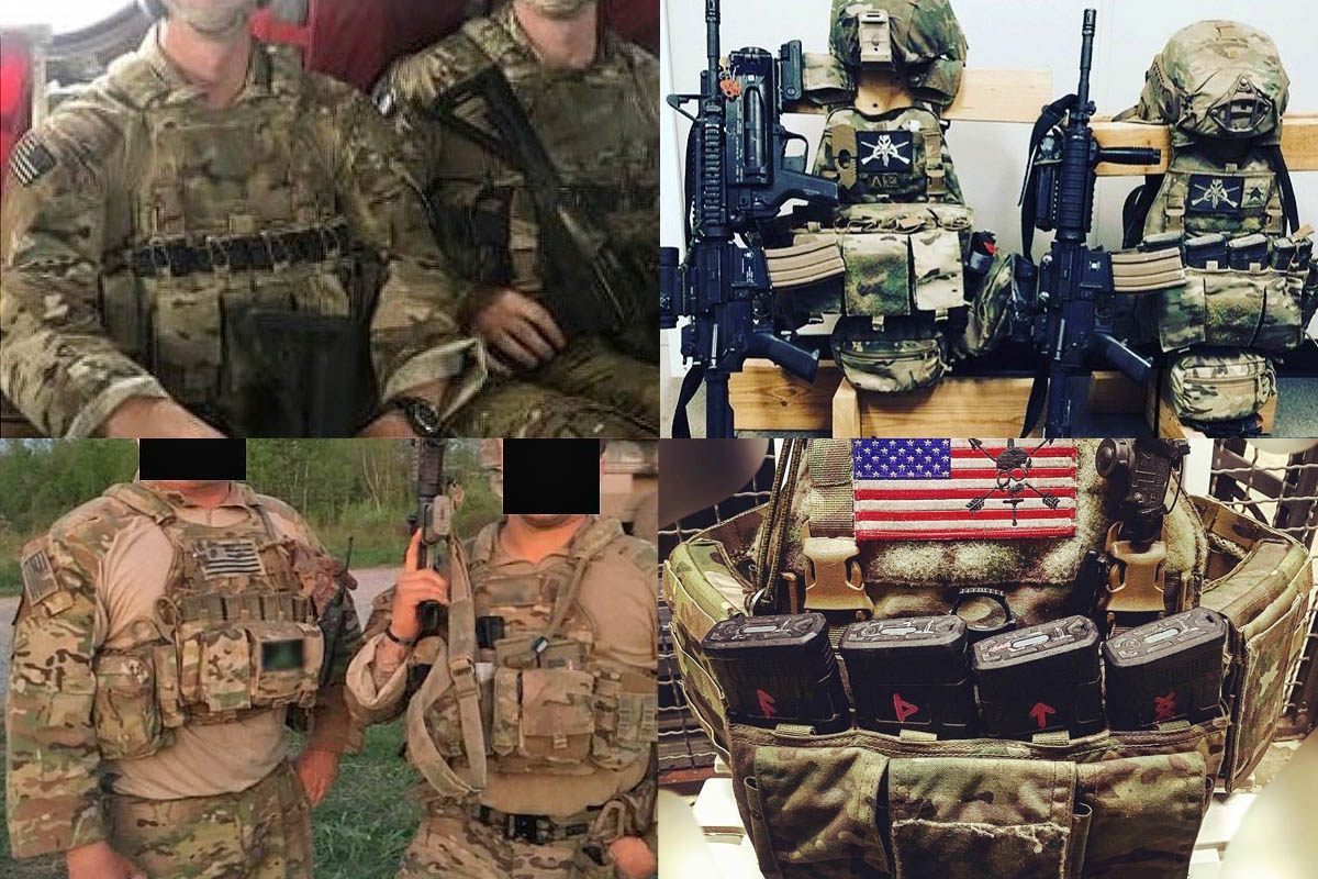 MAYFLOWER Quad 5.56mm M4 SwiftClip プラカード GP 4連マガジンポーチ