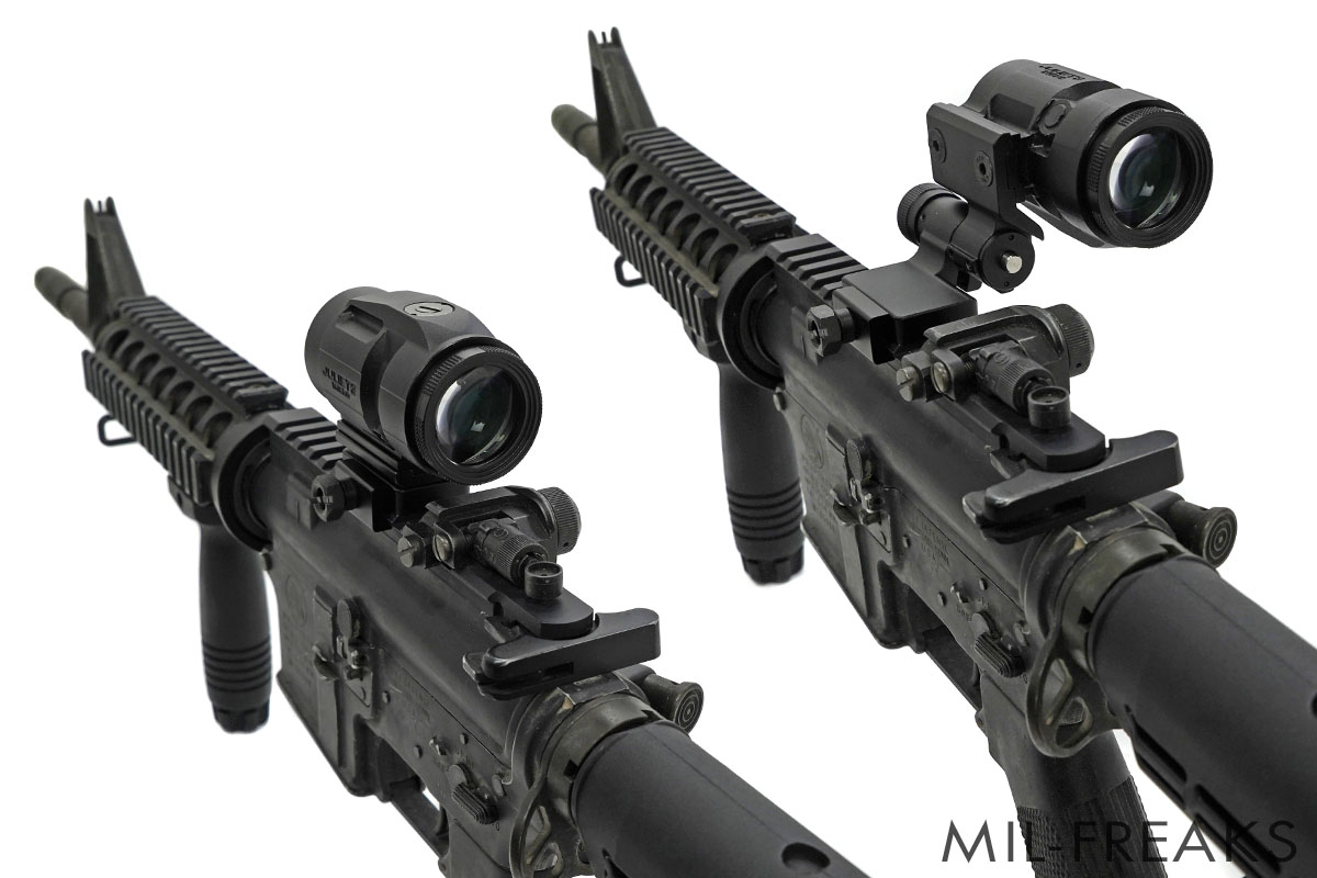 Holy Warrior SIGタイプ JULIET3 3X マグニファイア サイドフリップ