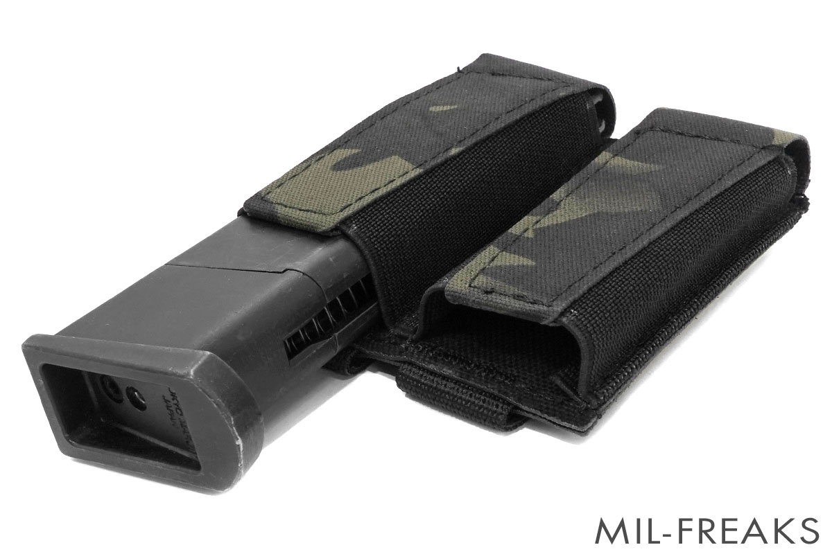 Cork Gear GBRSタイプ ピストル ダブル マガジンポーチ マルチカム