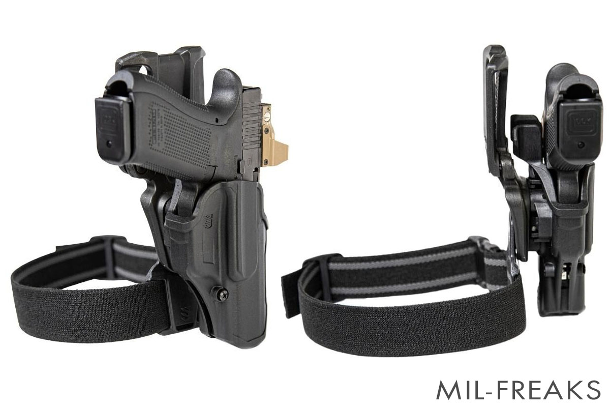 BlackHawk! T-SERIES L2C COMPACT OVERT Level 2 DUTYホルスター +