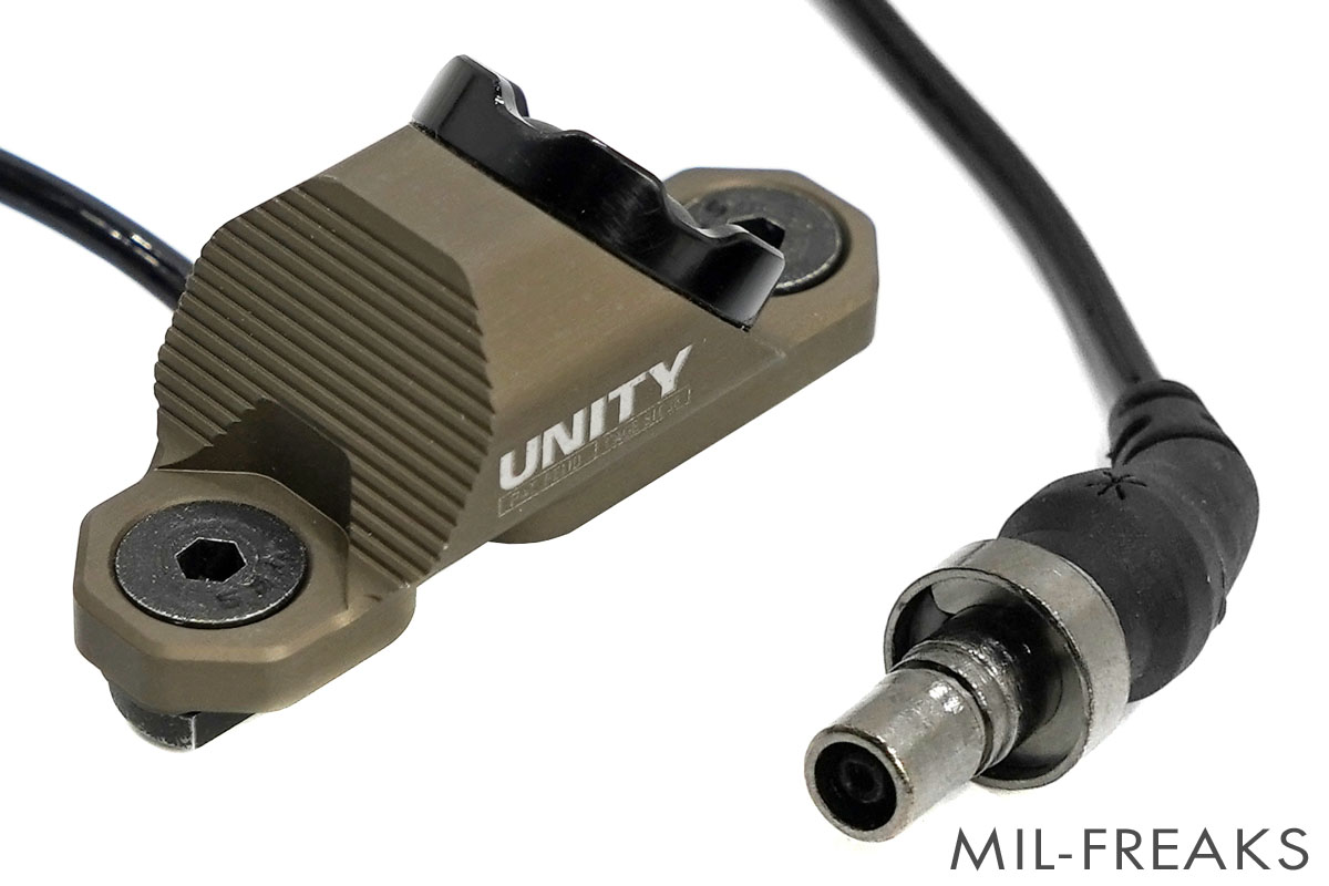 UNITY Hot Button M-LOK SureFire ライトジャック用 カラー:ブラック